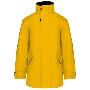 Kariban Unisex Adult Quilted Parka / Yellow/Dark Grey